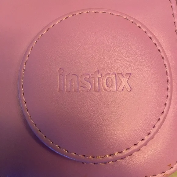 NWT Fujifilm Instax 7s Chevron Groovy Camera Case - Lavender - Picture 2 of 9